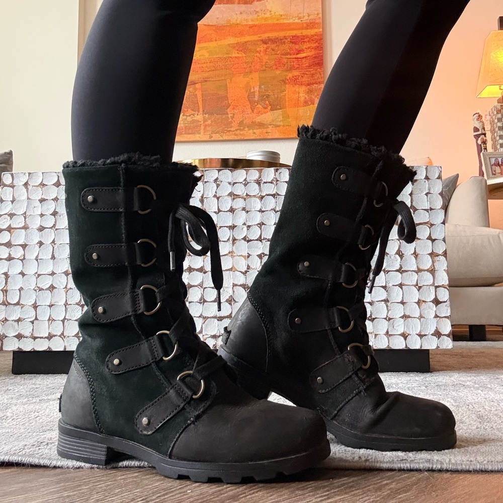 Women's Black Sorel Boots
